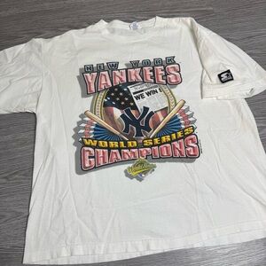 New York Yankees Vintage T Shirt Starter 1996 World Series Champions Men’s Sz XL